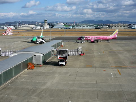 県営名古屋空港,展望デッキ,飛行機見学